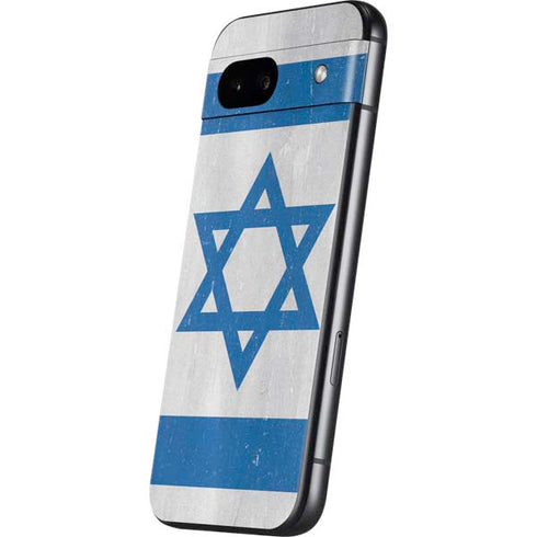 Israel Flag Distressed Google Pixel 8a Skin